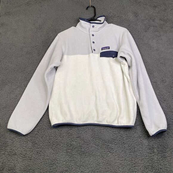 Patagonia Synchilla Womens T Snap Pullover Fleece Jacket 25455 SEE - Picture 1 of 11